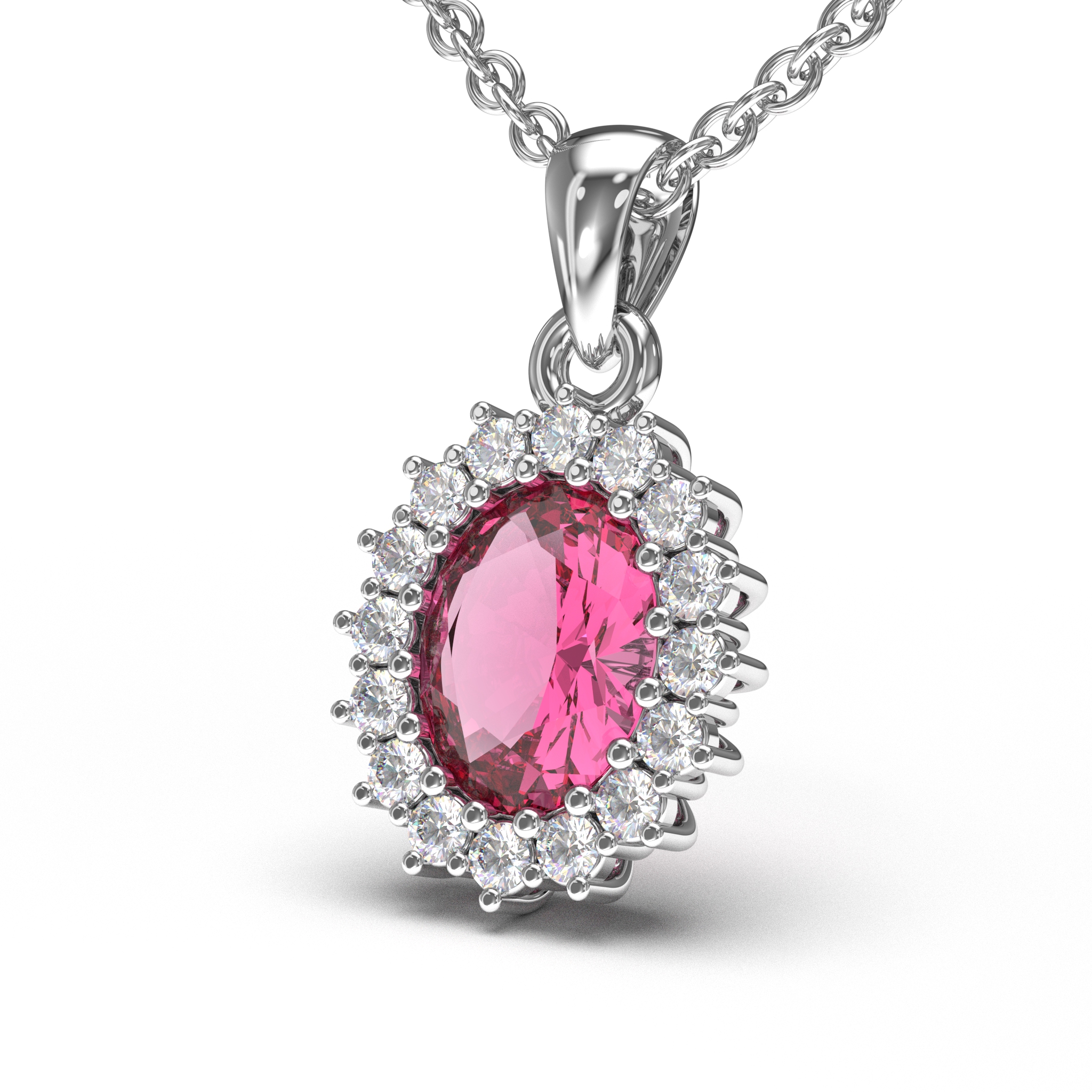 Ruby Diamond Charm 1 Ruby Diamond Charm