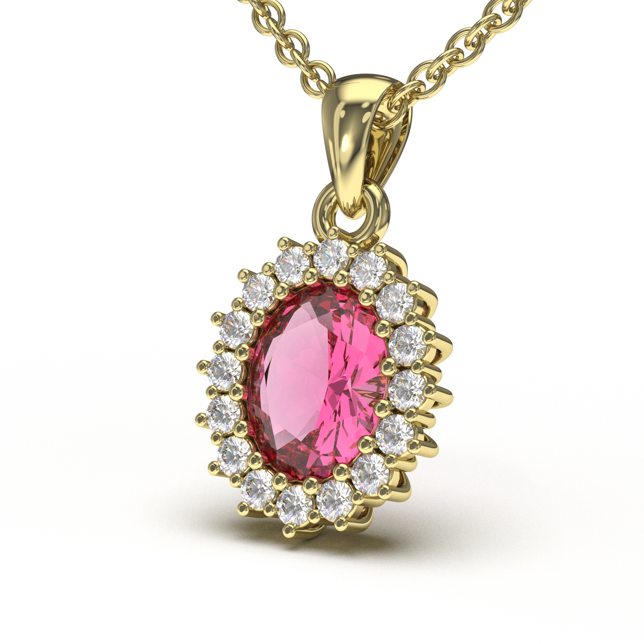 Ruby Diamond Charm 4 Ruby Diamond Charm