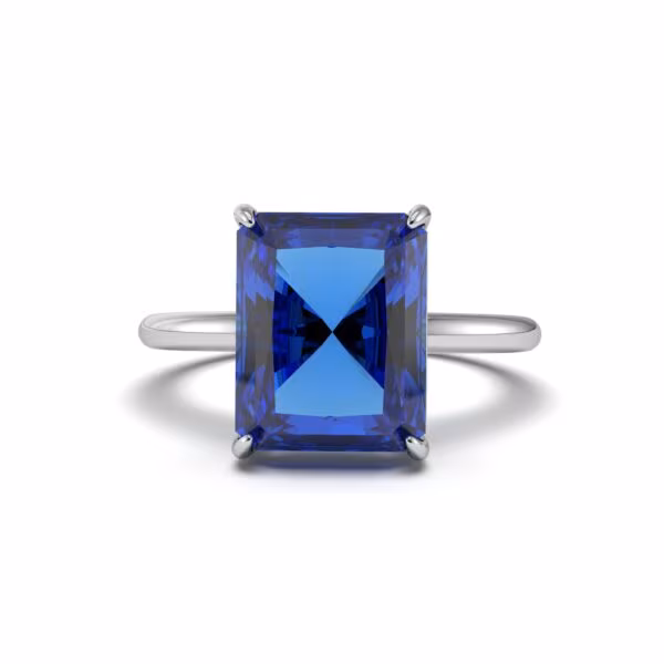 Topaz Diamond Ring