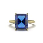 Topaz Diamond Rings