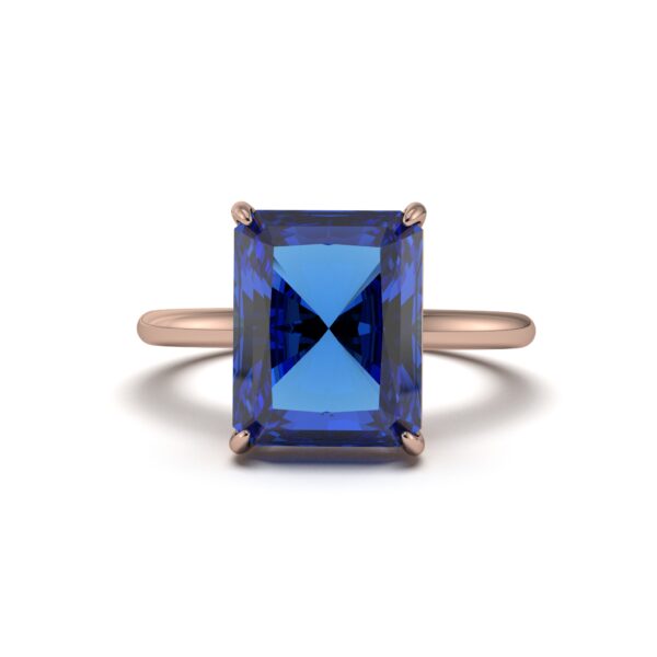 Topaz Diamond Ring