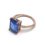 Topaz Diamond Rings