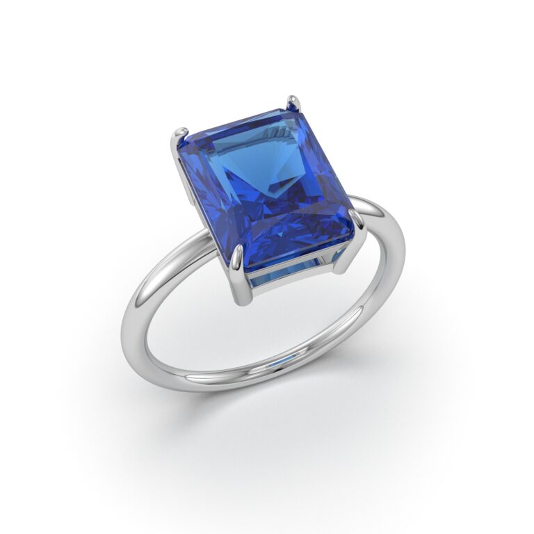 Topaz Diamond Rings