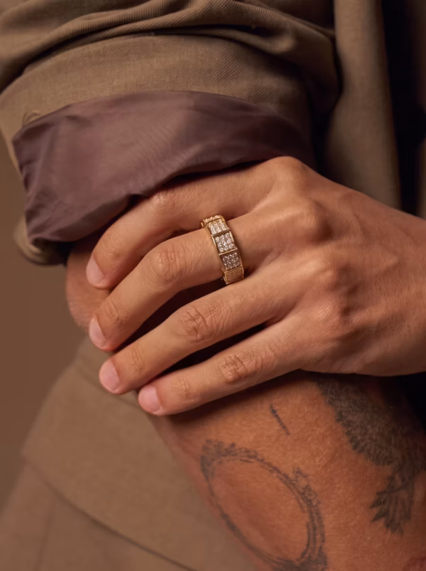 Diamond Eternity Mens Ring