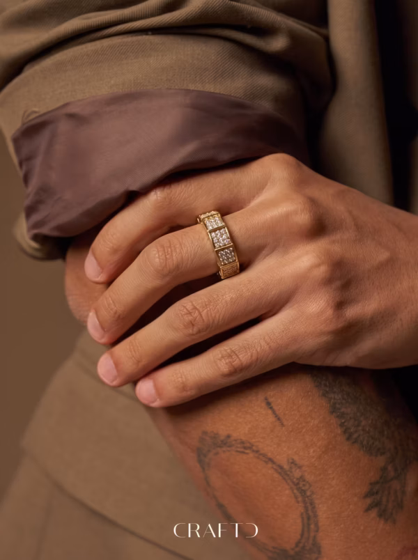 Diamond Eternity Mens Ring