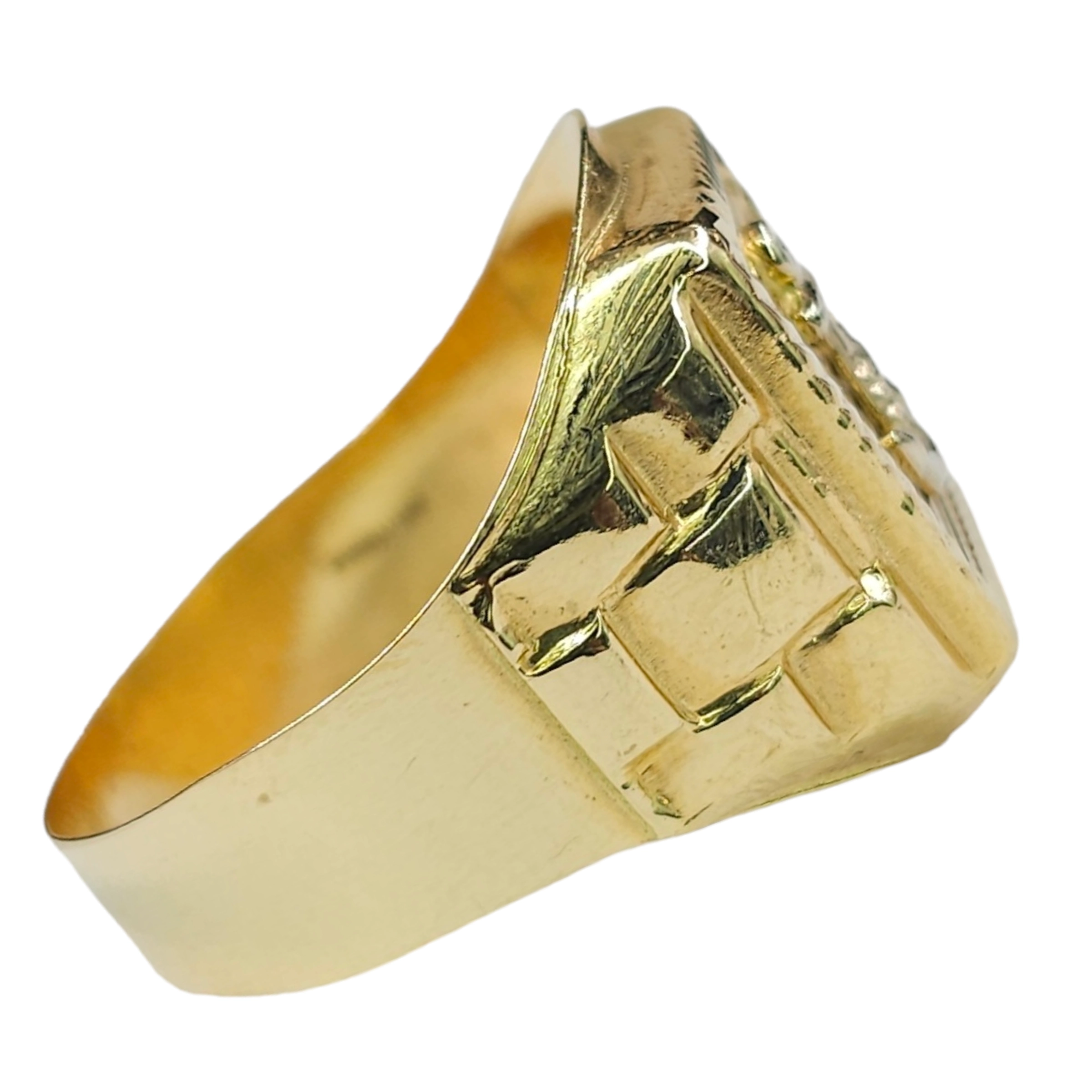 Anchor Mens Ring