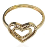 Double Heart Ring