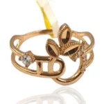 Tri-Leaf Charm Ring