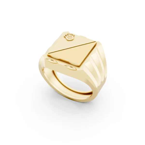 Crown Signet Ring
