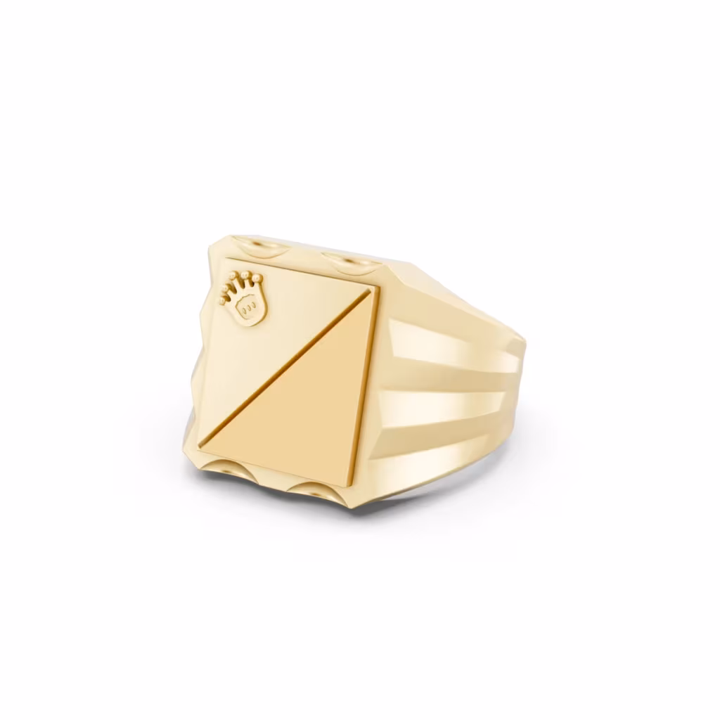 Crown Signet Ring