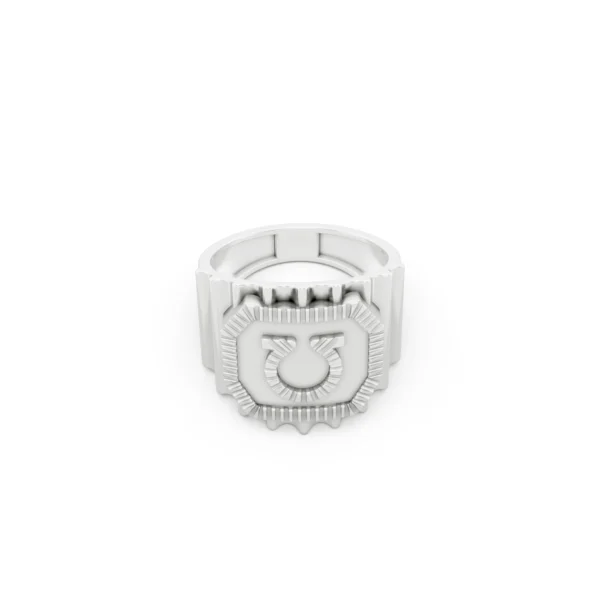 Horse Shoe Signet Ring