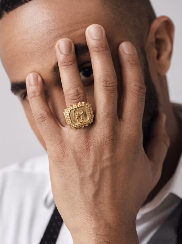 Scorpion Signet Ring