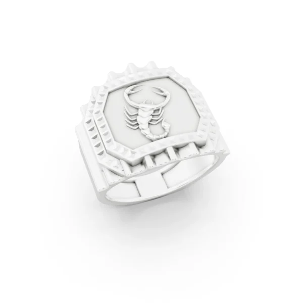 Scorpion Signet Ring