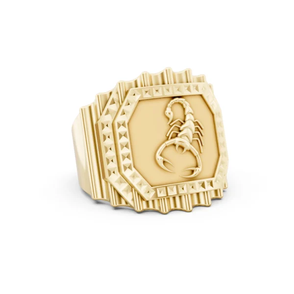 Scorpion Signet Ring