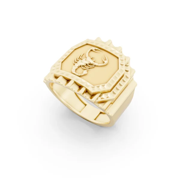 Scorpion Signet Ring