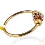 3 Tone Flower Ring