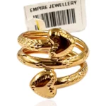 Double Heart Wrap Ring