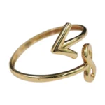 Arrow Infinity Ring