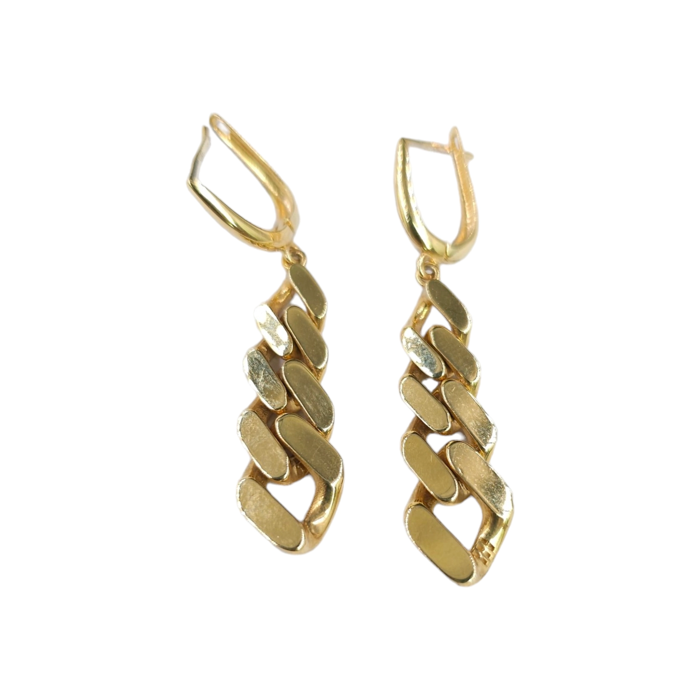 Cuban Charm Drop Earring