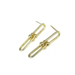 Fancy Link Earrings