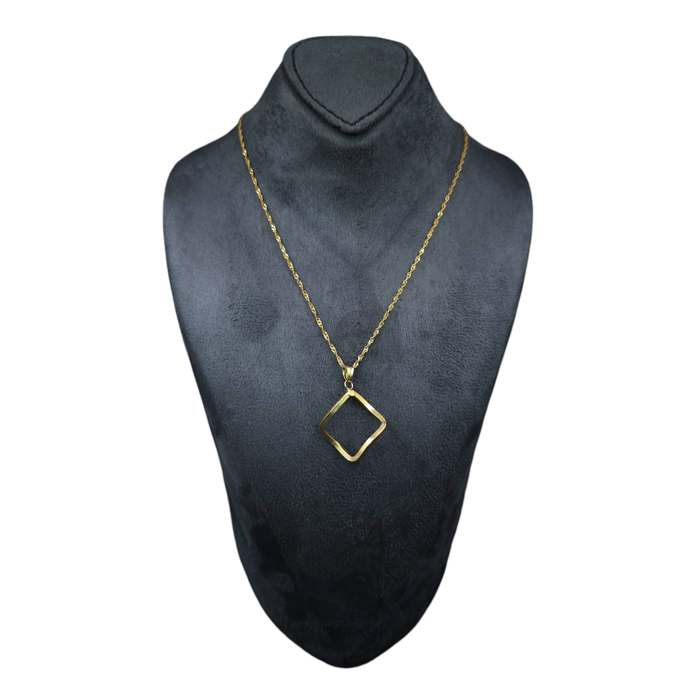 Square Dangle Pendant