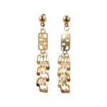 Heart Charm Dangle Earring