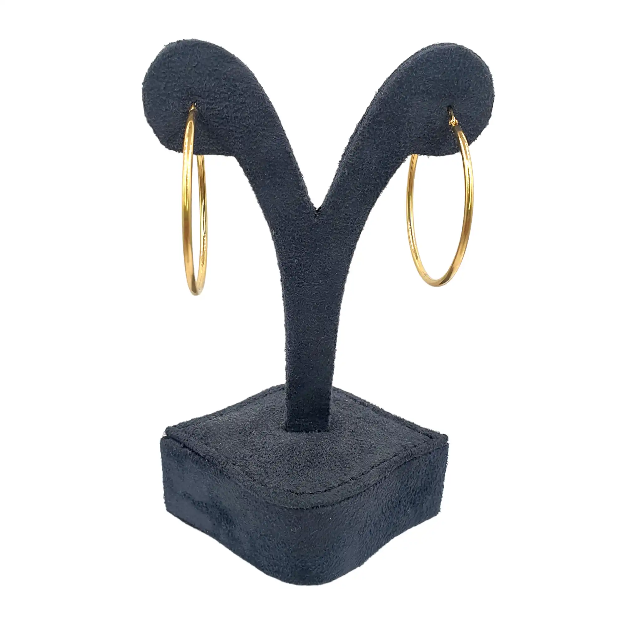 Plain Round Loop Earring