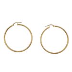 Round Hoop Earring