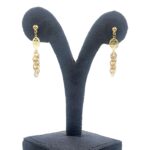 Flower Charm Dangle Earring