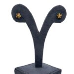 Flower Charm Stud Earring