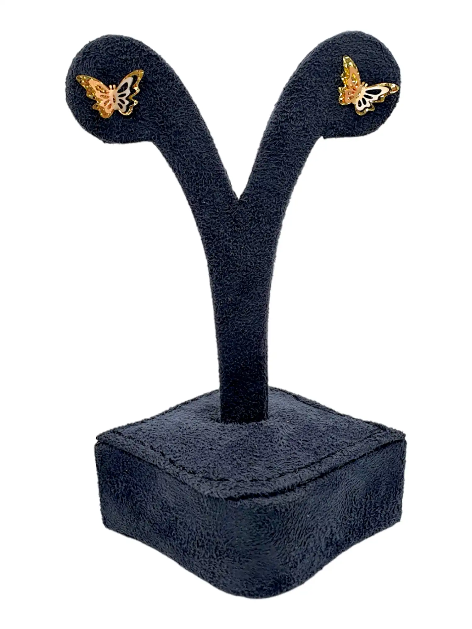 3 Tone Butterfly Earring