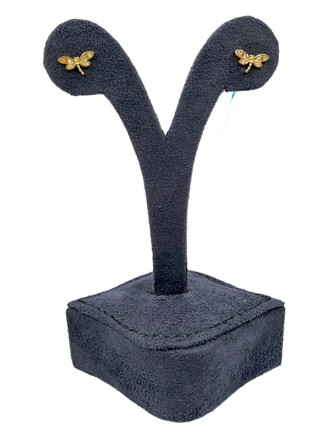 Butterfly Charm Stud Earring