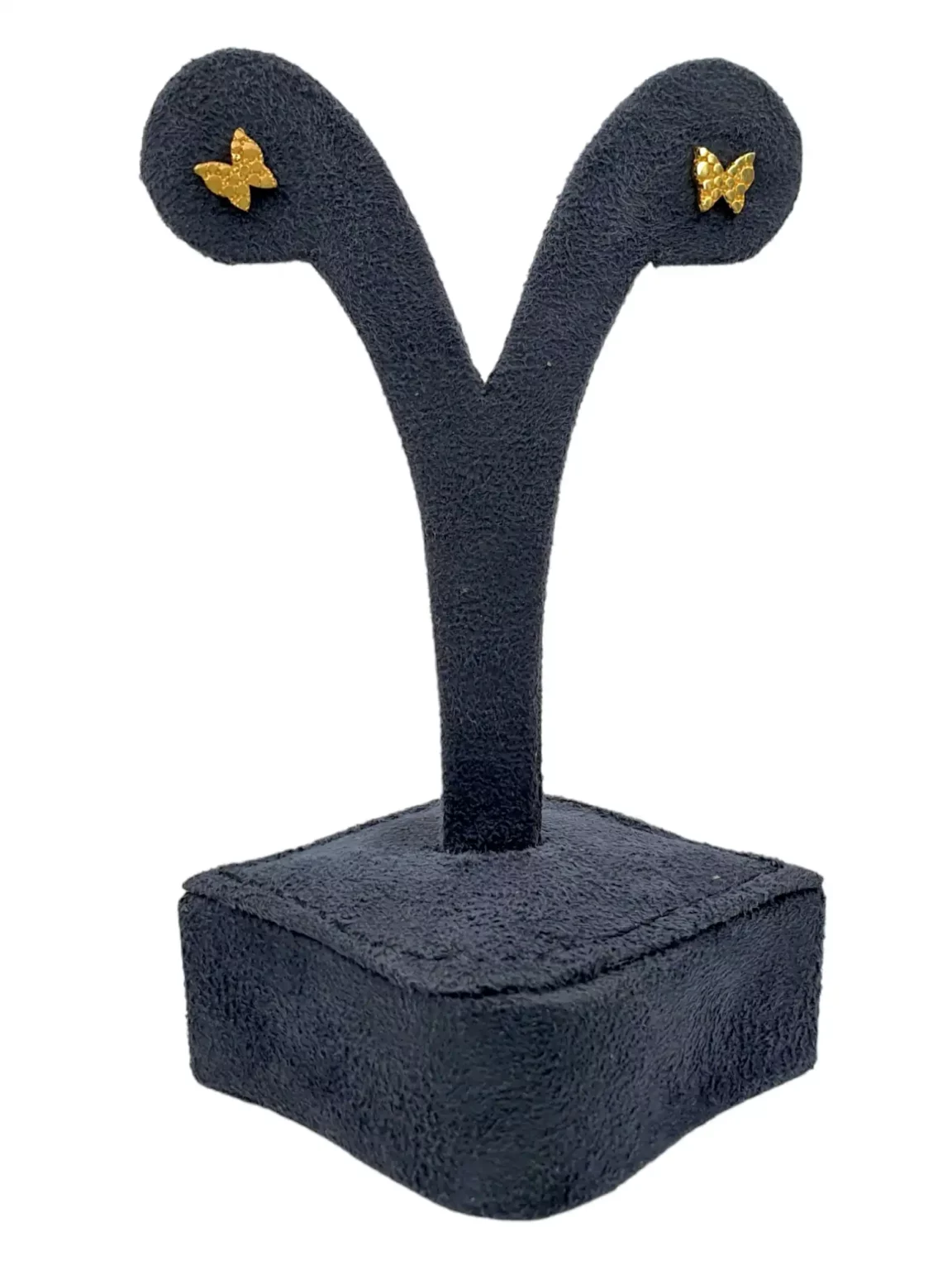 Butterfly Charm Stud Earring