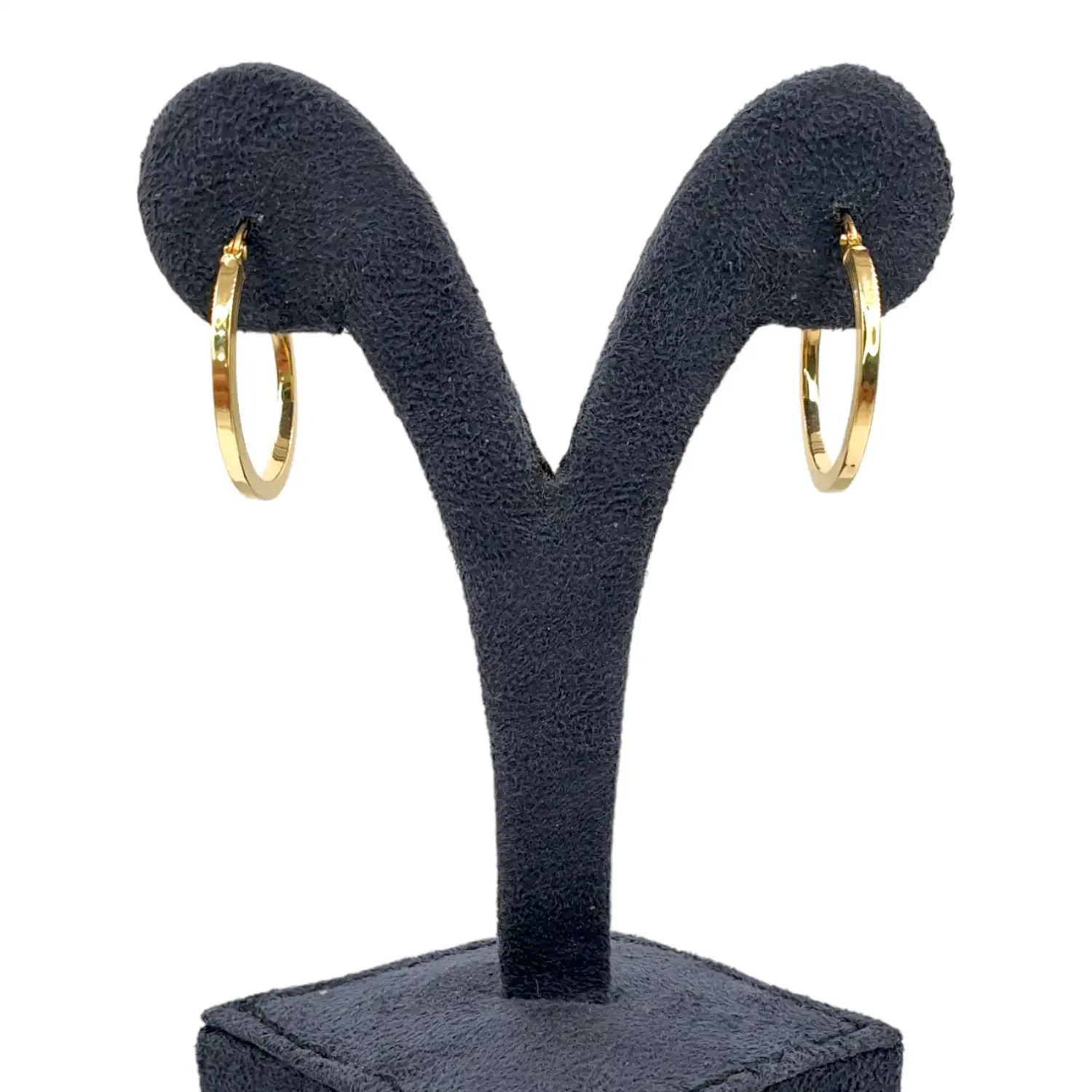 Round Hoop Earring