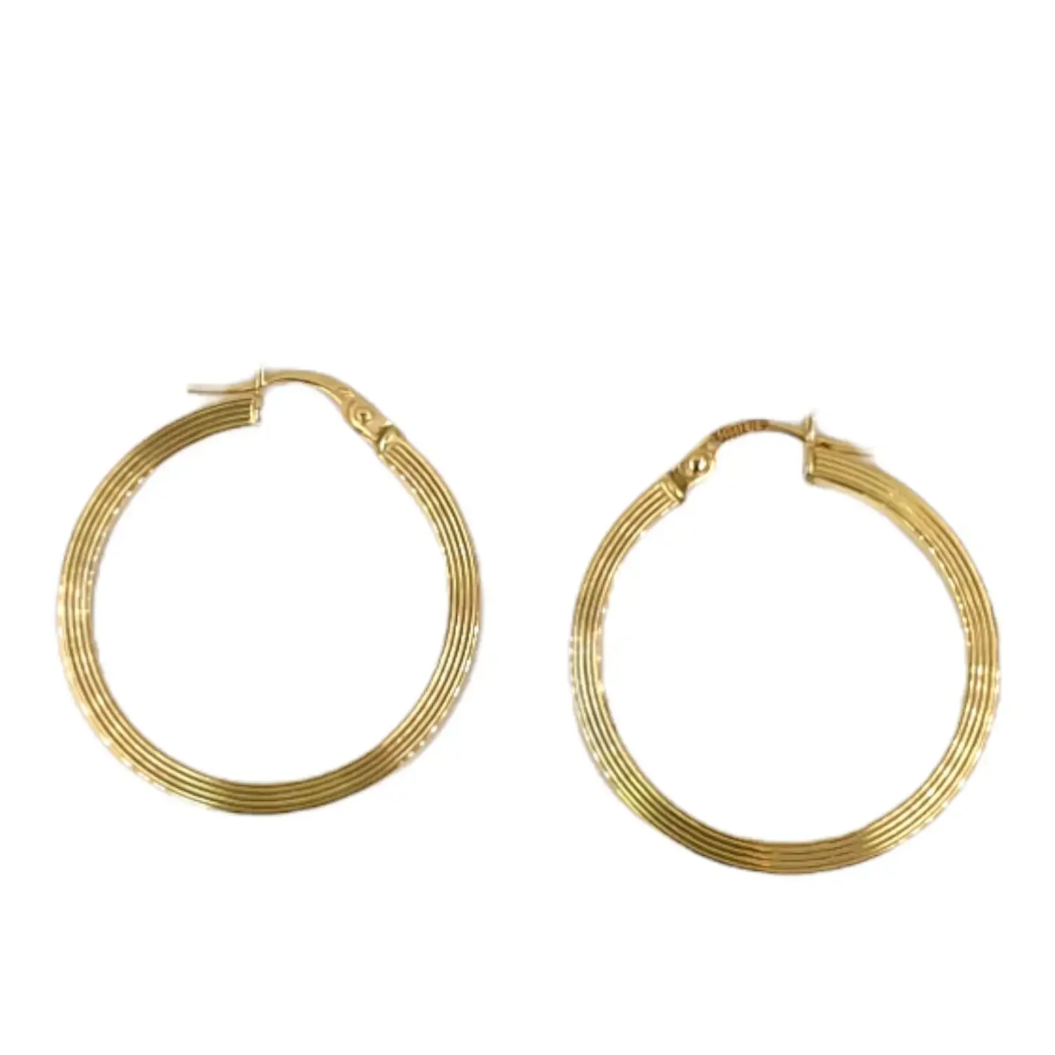 Round Hoop Earring