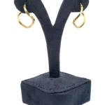 Square Foundrae Hoop Earring
