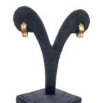 3 Tone Hoop Earring