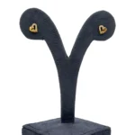 Fancy Heart Stud Earring