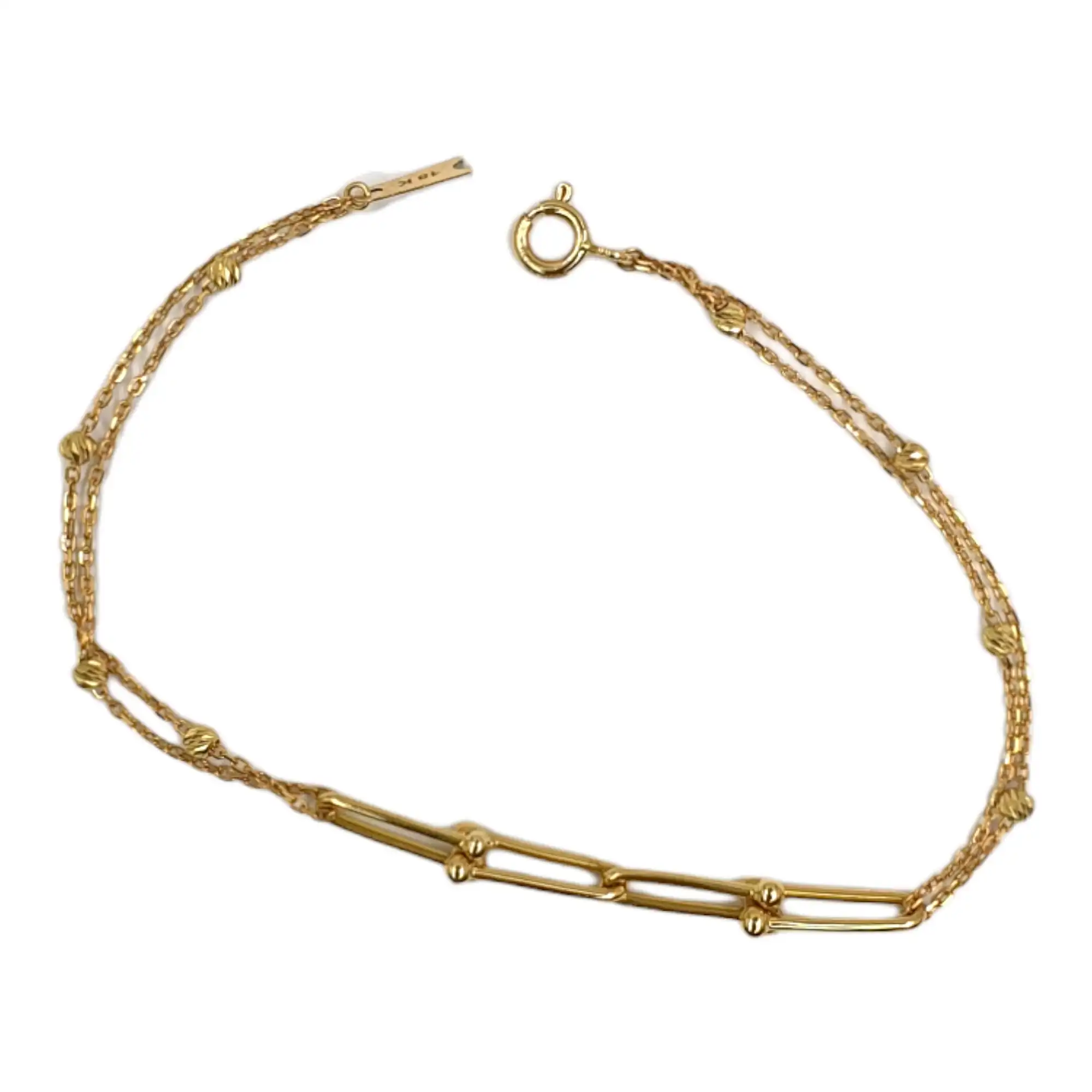 Ball Link Charm Bracelet