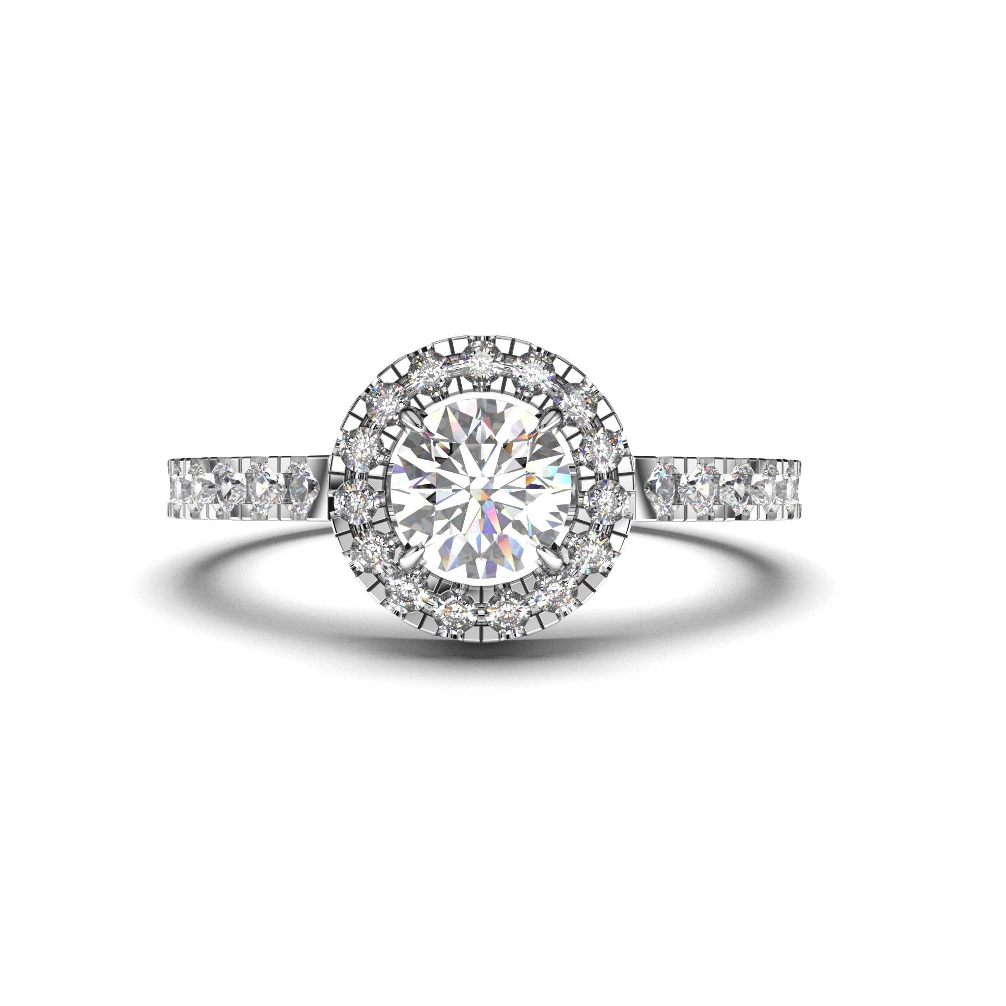 Round Diamond Ring - Image 3