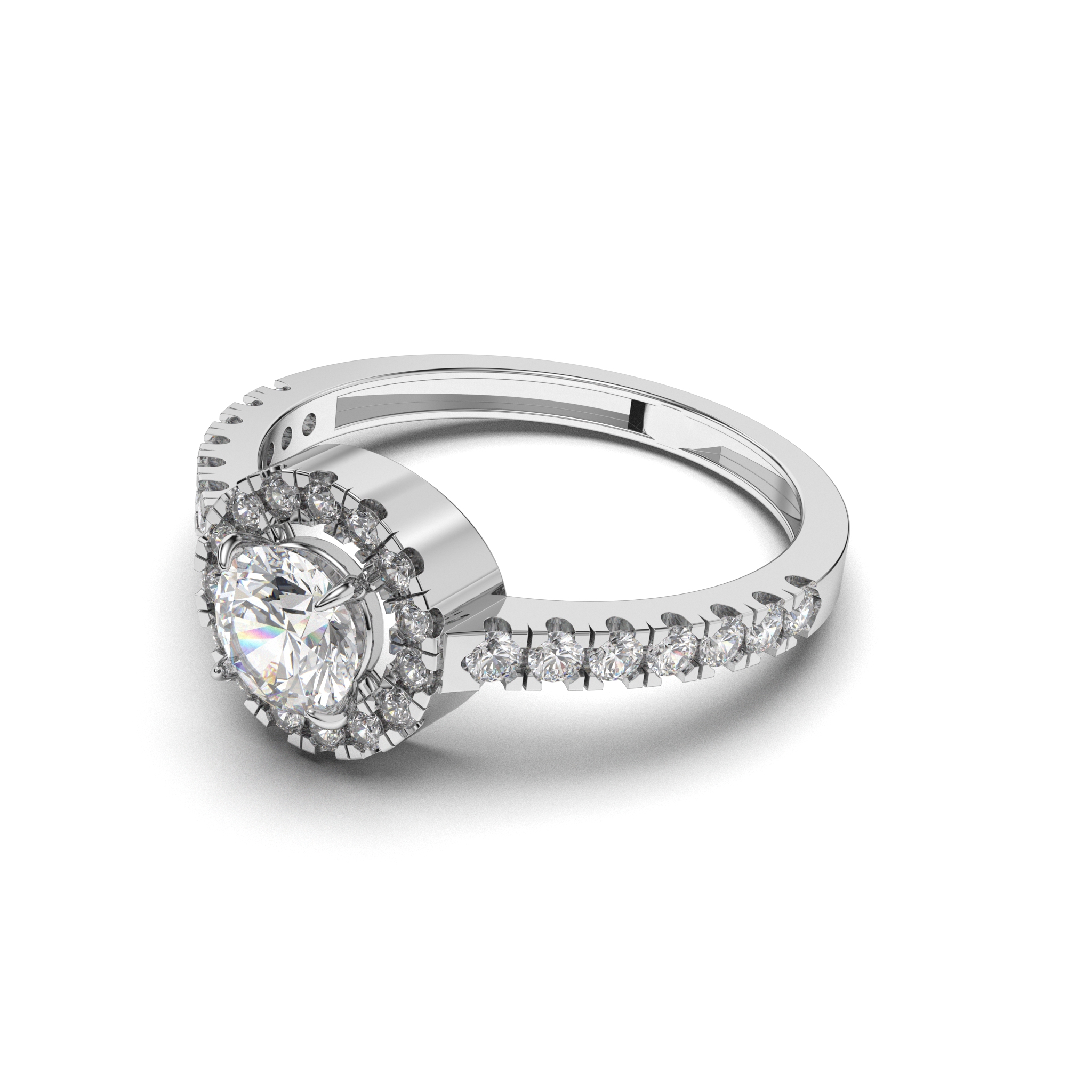 Round Diamond Ring - Image 2