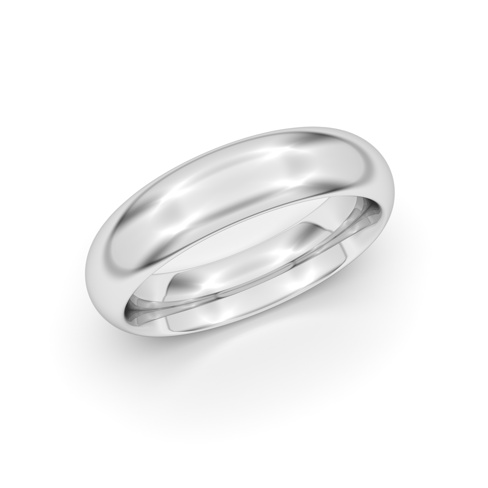 Couple Plain Band Ring