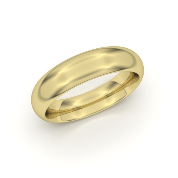 Couple Plain Band Ring