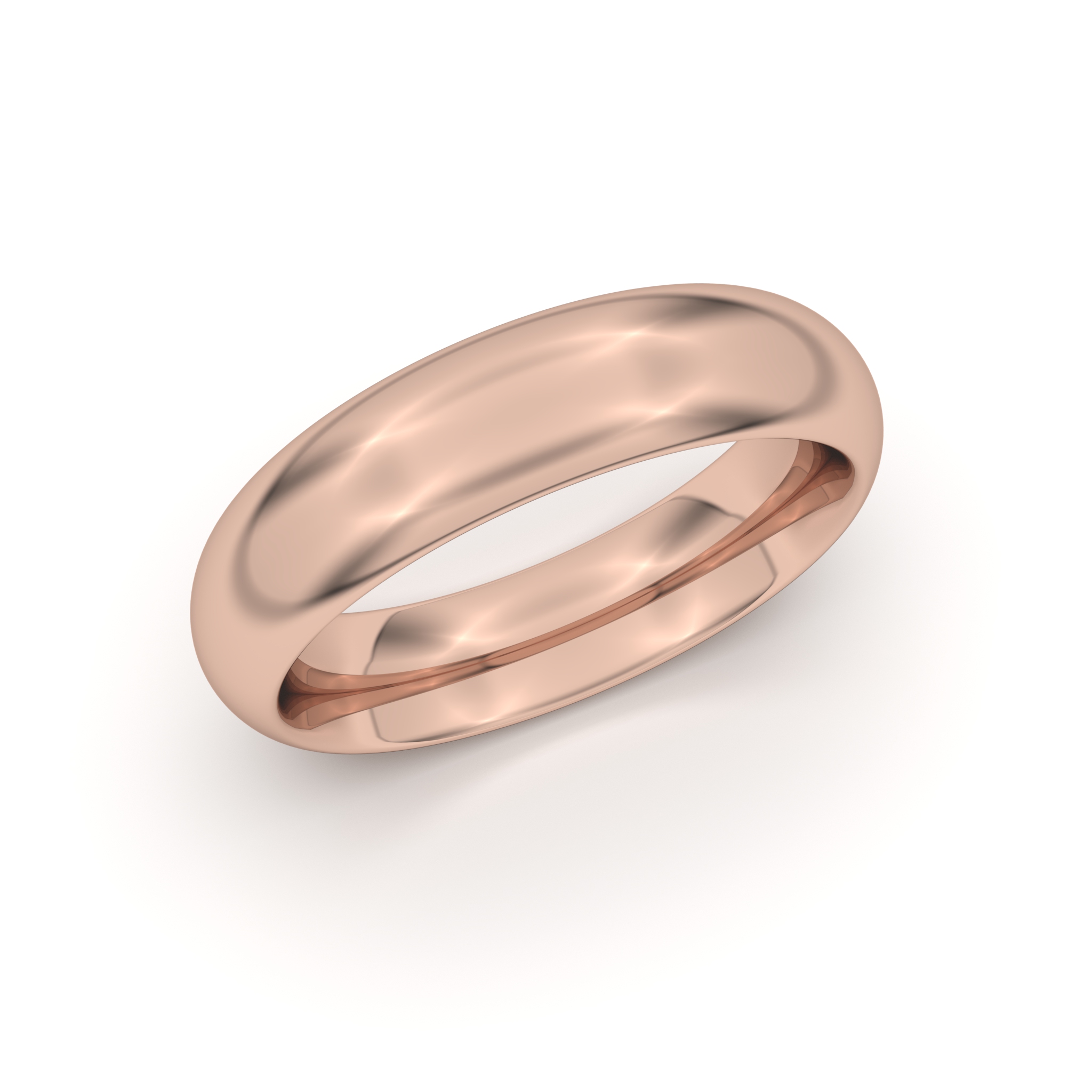 Couple Plain Band Ring