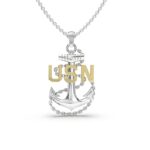 USN Two Tone Pendant