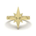 Starlight Yellow Gold Ring