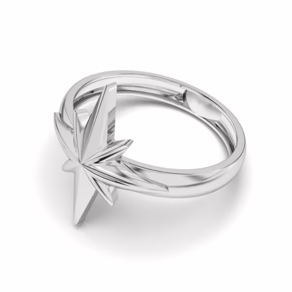 Starlight Yellow Gold Ring