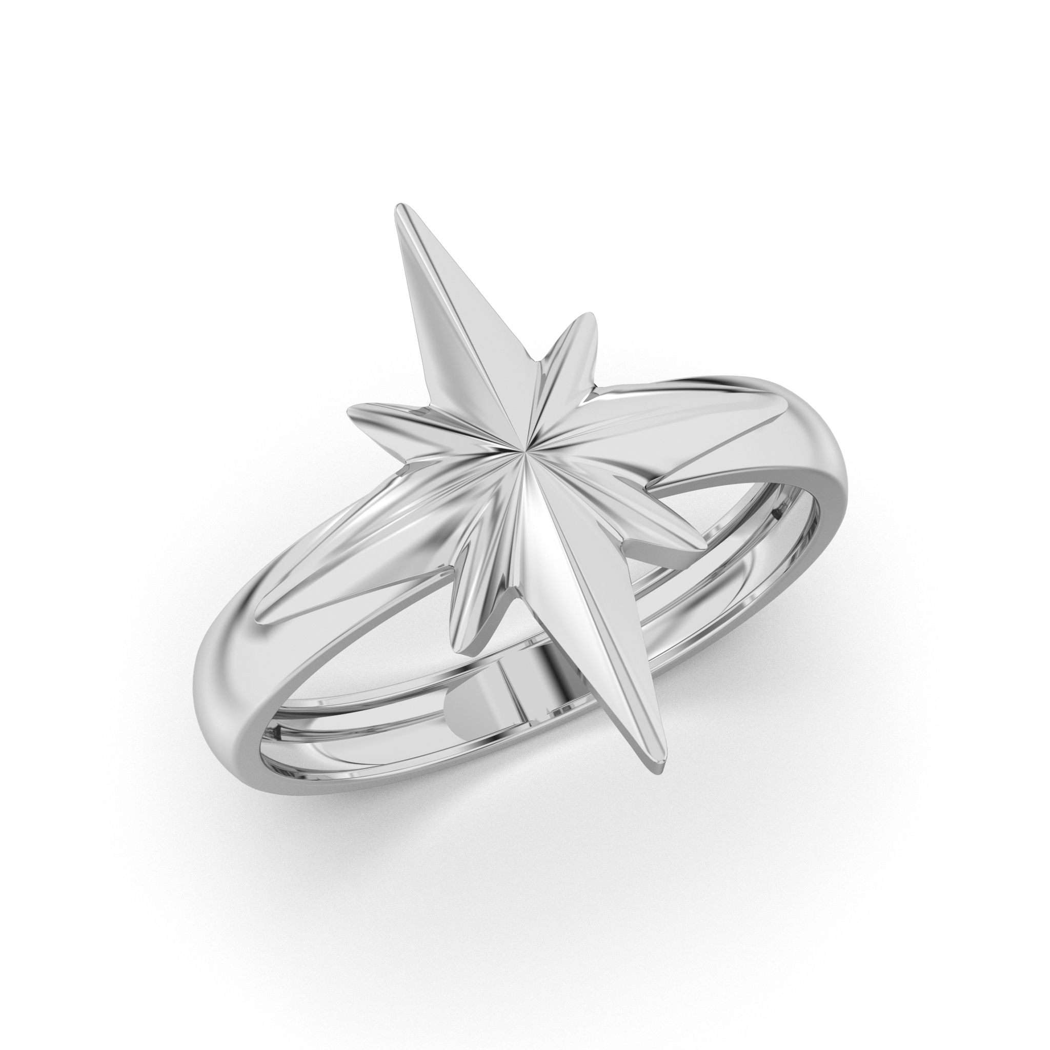 Starlight Yellow Gold Ring
