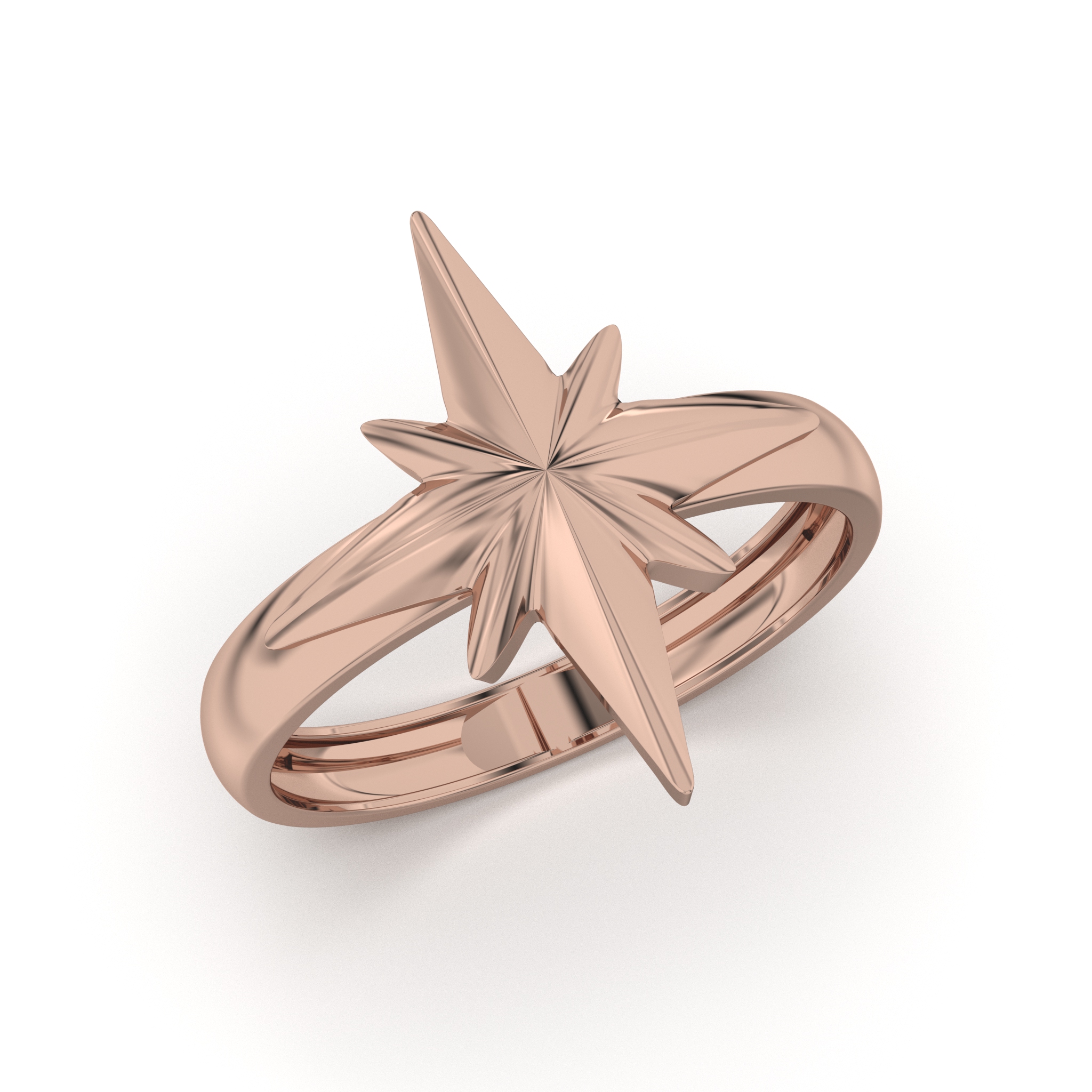 Starlight Yellow Gold Ring - Image 2