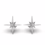 Starlight Diamond Stud Earring